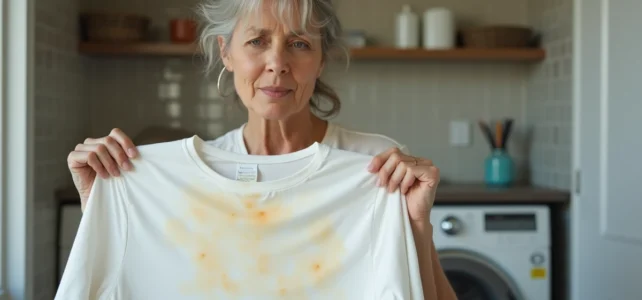 Comment blanchir le linge blanc jauni par la transpiration : méthodes simples et efficaces
